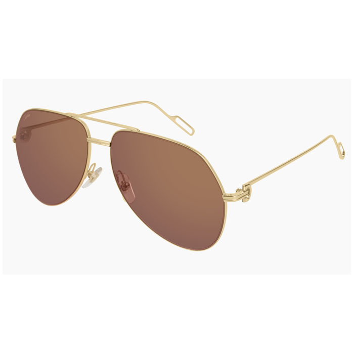 カルティエ CARTIER SUNGLASS メンズサングラス CT0110S 009 C56C00G