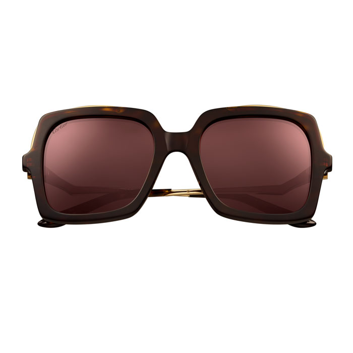 カルティエ CARTIER SUNGLASS レディースサングラス CT0117SA 002 L3UJ702120