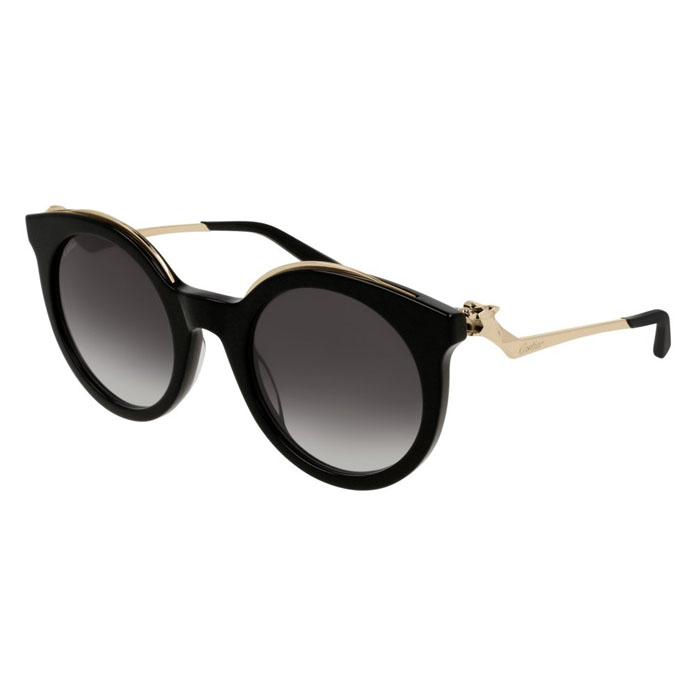 カルティエ CARTIER SUNGLASS レディースサングラス CT0118SA 001 L3UL101970