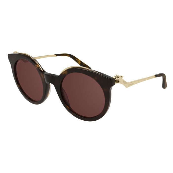 カルティエ CARTIER SUNGLASS レディースサングラス CT0118SA 002 L3UL101800