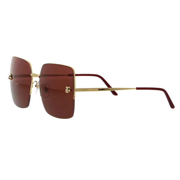 カルティエ CARTIER SUNGLASS レディースサングラス  CT0121SA 003 A41C61F