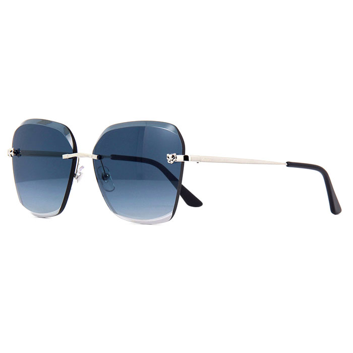 カルティエ CARTIER SUNGLASS レディースサングラス CT0147S 003 D00D08BA