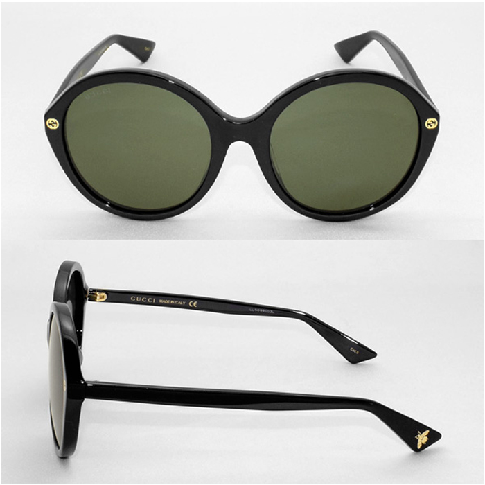 グッチ GUCCI SUNGLASS レディースサングラス GG0023SA 001 アジアンフィット レディース UVカット