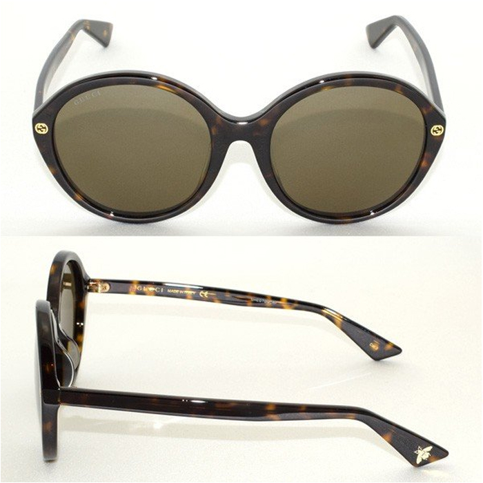 グッチ GUCCI SUNGLASS レディースサングラス G0023SA 002 Avana Avana Brown