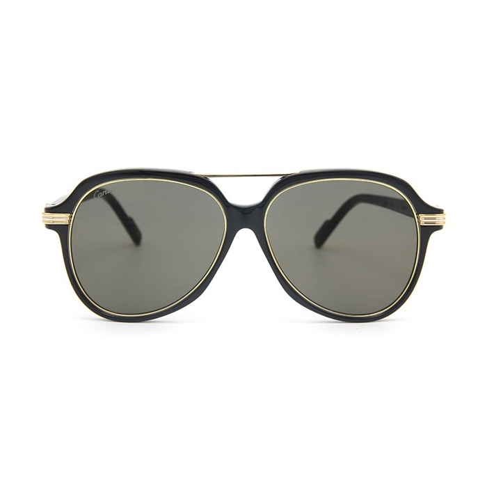 カルティエ CARTIER SUNGLASS メンズサングラス CT0159SA 001 F0VBS11520