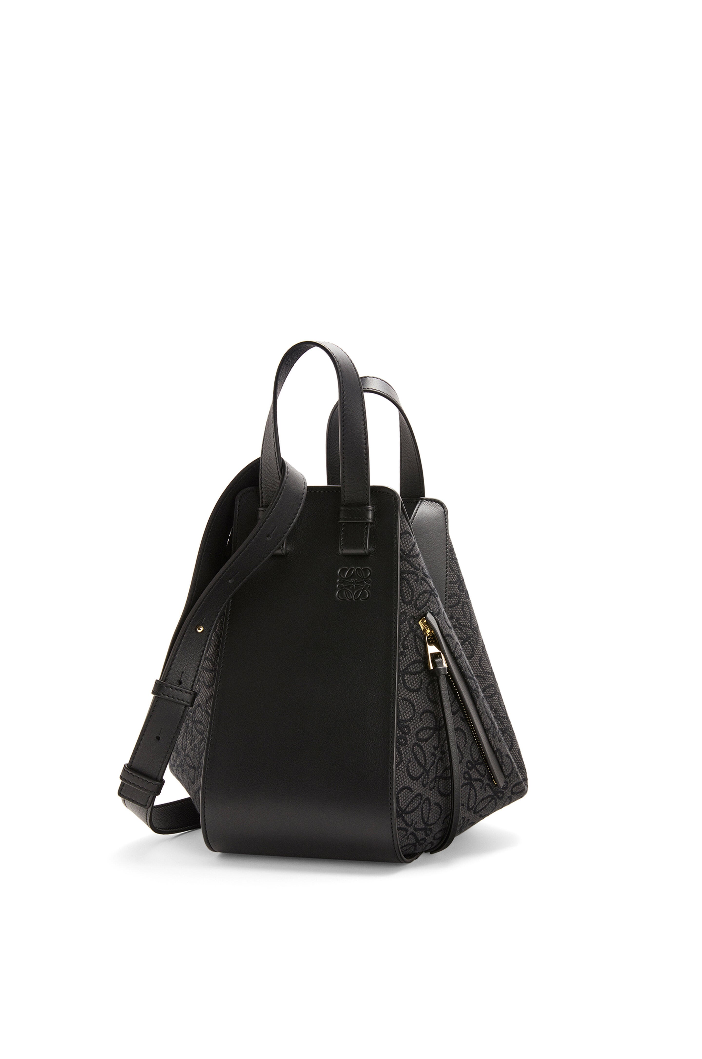 ロエベ LOEWE レディースハンドバッグ ブラック アナグラムハンモックバッグスモール A538S35X29 1268