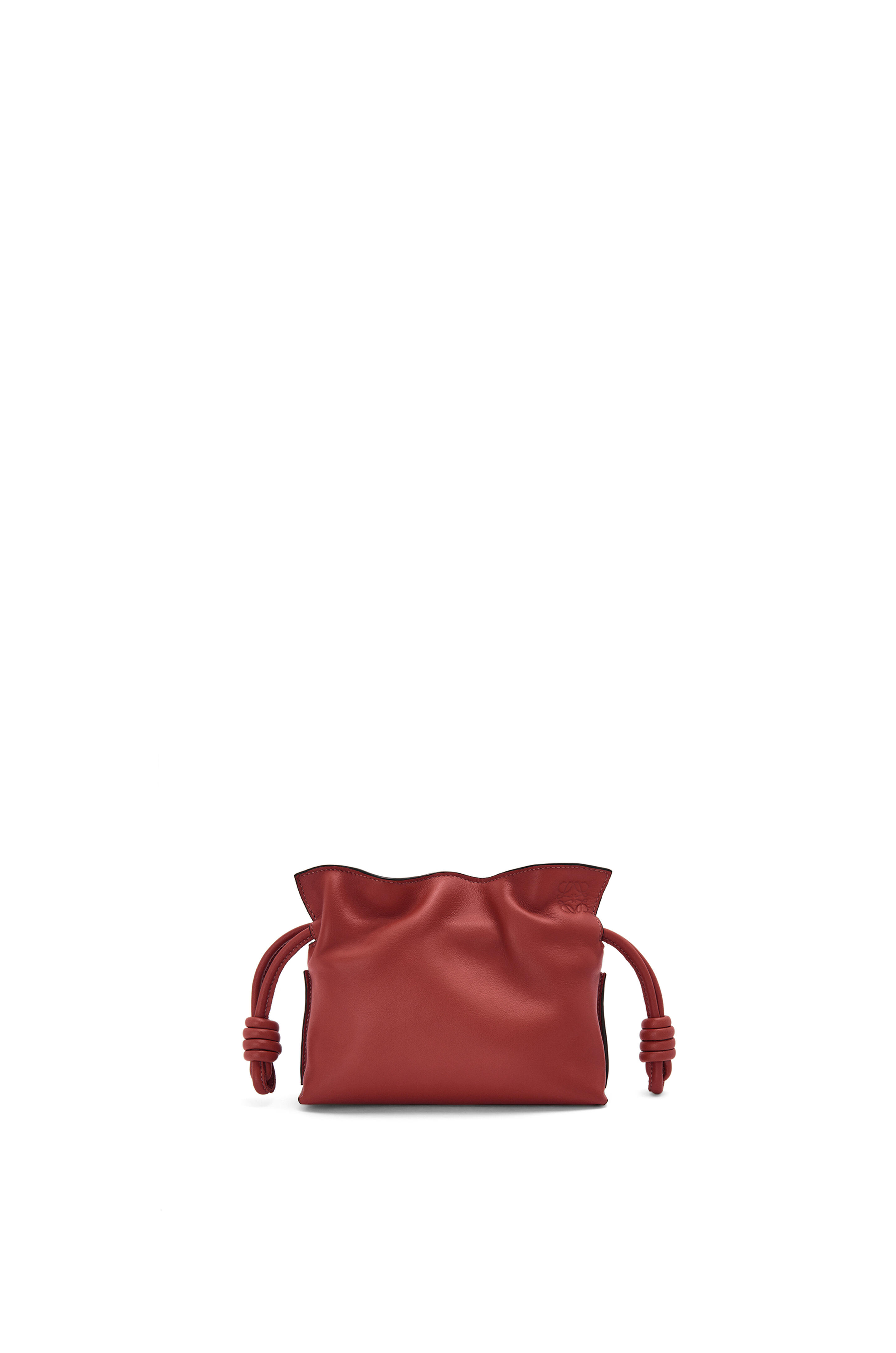 ロエベ LOEWE レディースフラメンコクラレットレザーショルダーバッグ A411FC6X01 7885