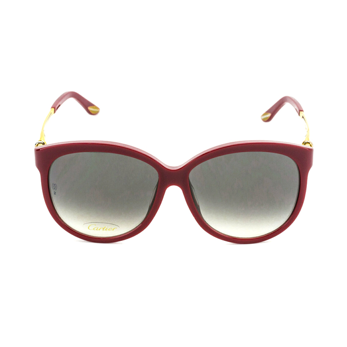 カルティエ CARTIER SUNGLASS レディースサングラス ESW00039 6366675