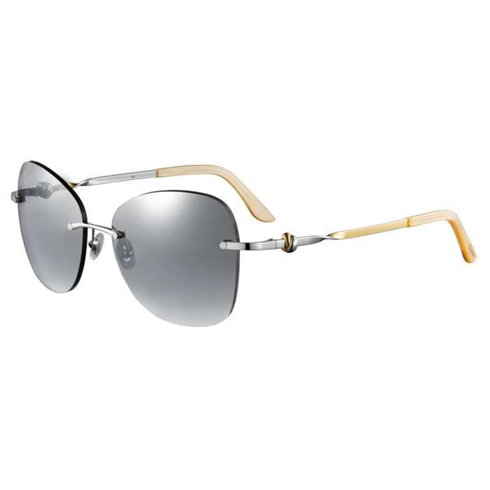カルティエ CARTIER SUNGLASS レディースサングラス ESW00050 6475494