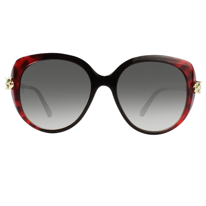 カルティエ CARTIER SUNGLASS レディースサングラス  ESW00053 AAB3680