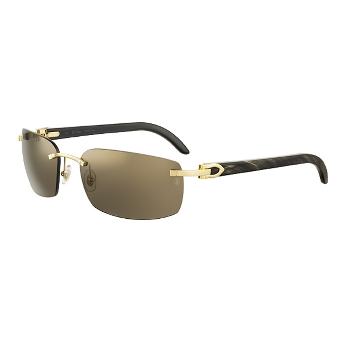 カルティエ CARTIER SUNGLASS レディース サングラス T8200757