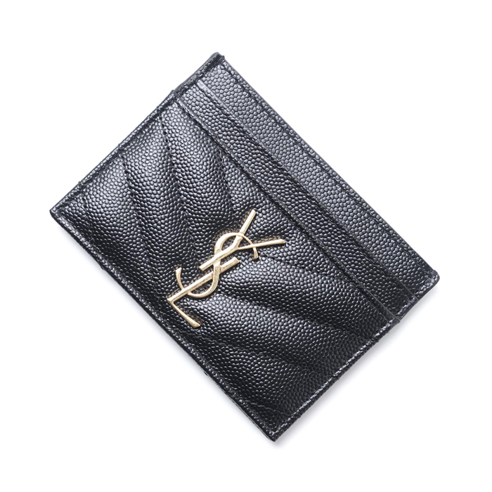 サンローラン SAINT LAURENT レディースカードケース モノグラム  423291 BOW01 1000