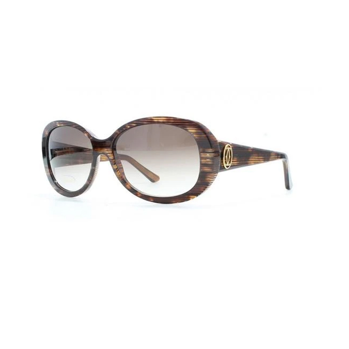 カルティエ CARTIER SUNGLASS レディース サングラス T8200896
