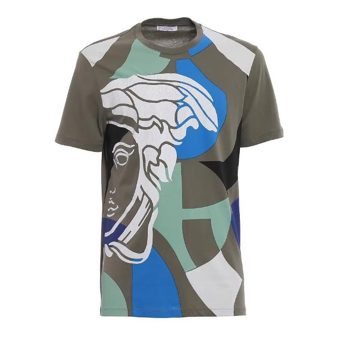 ヴェルサーチ VERSACE コレクション メンズ T シャツ V800683 VJ00473 V7092