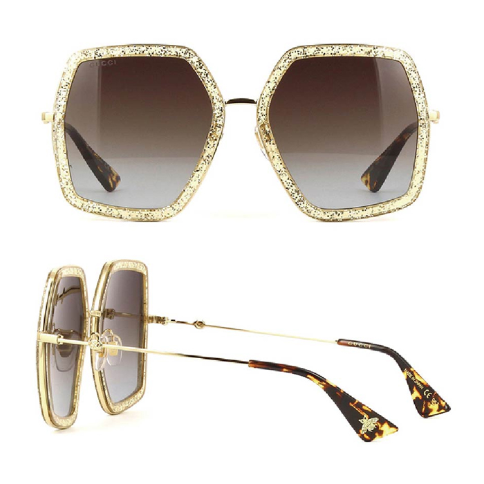 グッチ GUCCI SUNGLASS レディースサングラス GG0106S 005