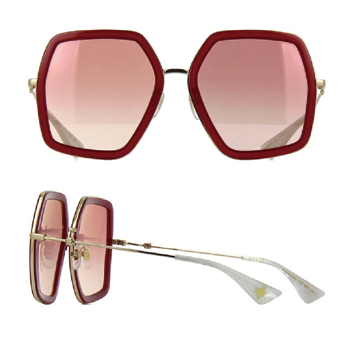 グッチ GUCCI SUNGLASS レディースサングラス GG0106S 010