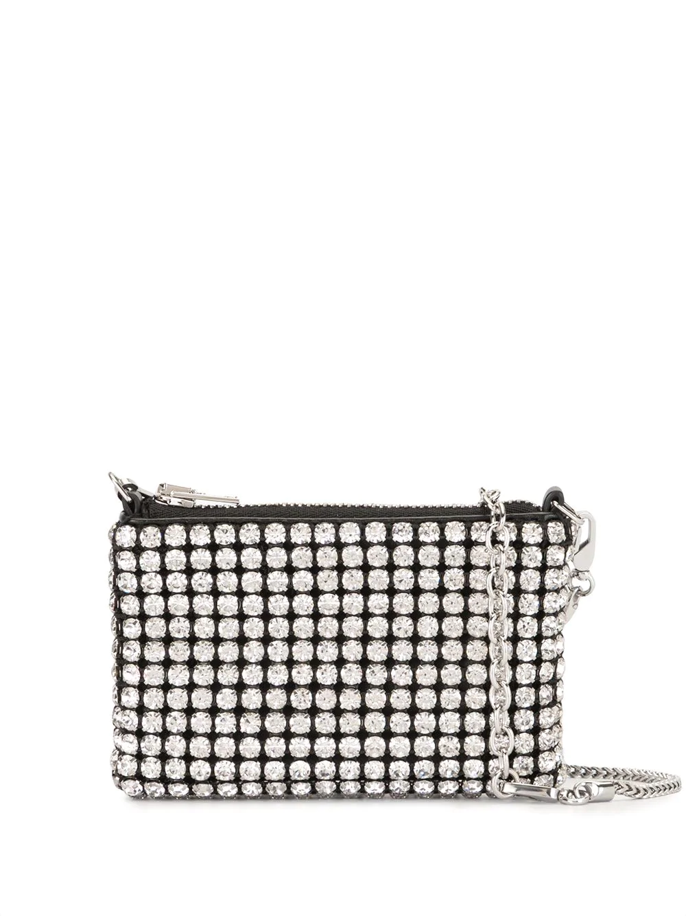 アレキサンダーワン ALEXANDER WANG 20C220P269 100  レディースワンロック ラインストーンミニバッグ