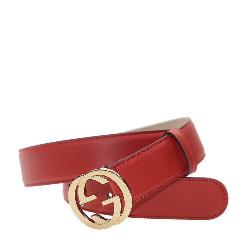 グッチ GUCCI GG バックル レザーレディースベルト 370543 AP00G 6523
