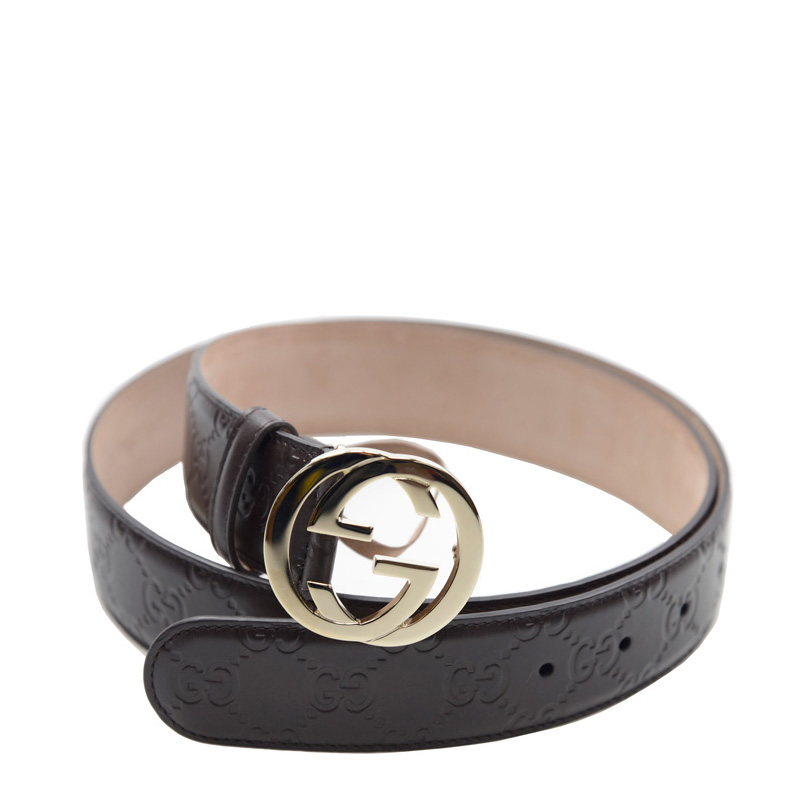 グッチ GUCCI グッチ GUCCI メンズ ダブルG レザーベルト 370543 CWC1G 2140