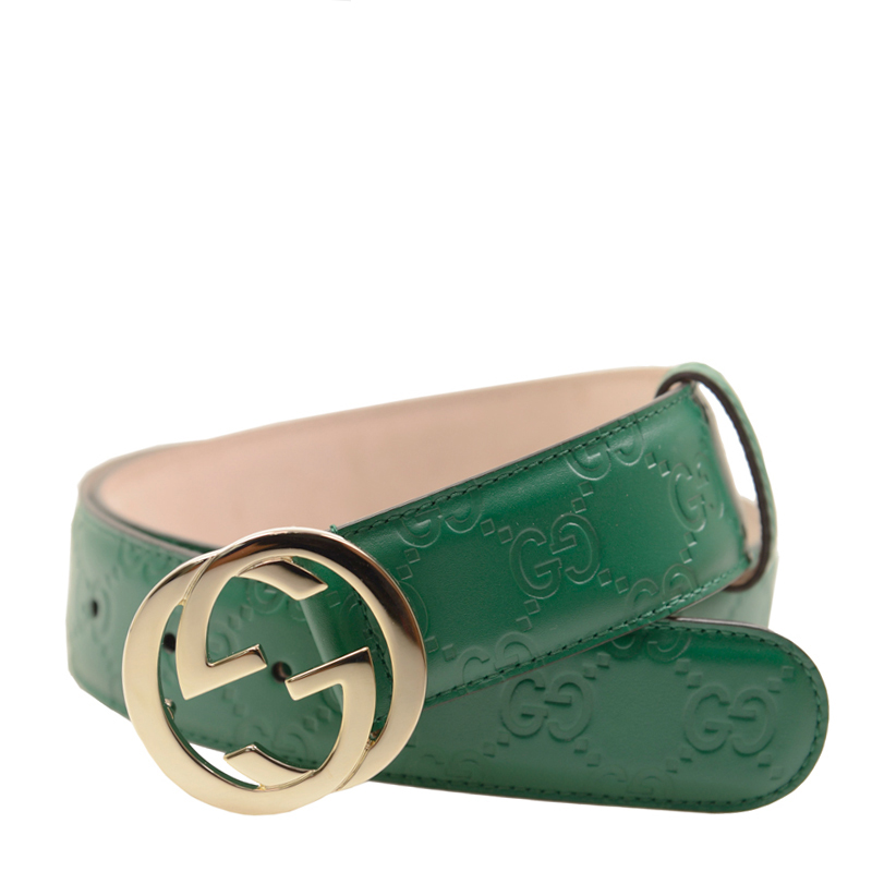 グッチ GUCCI メンズ ダブルG レザーベルト 370543 CWC1G 3120