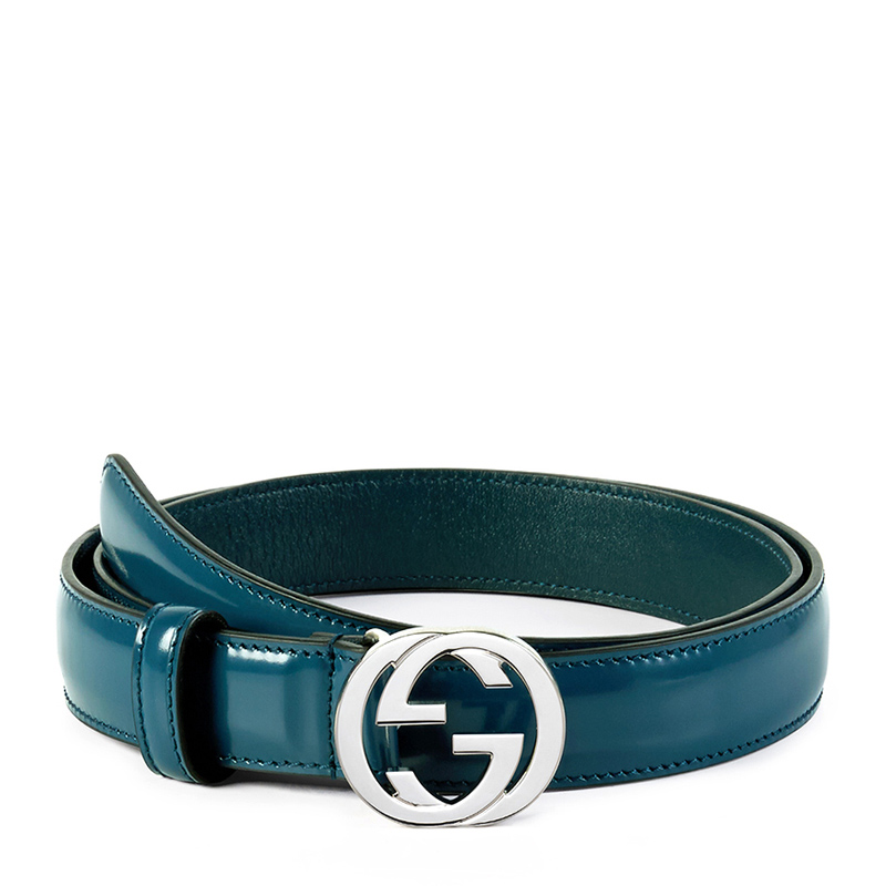 グッチ GUCCI レディース ダブルG レザーベルト370717 DKE0N 4910
