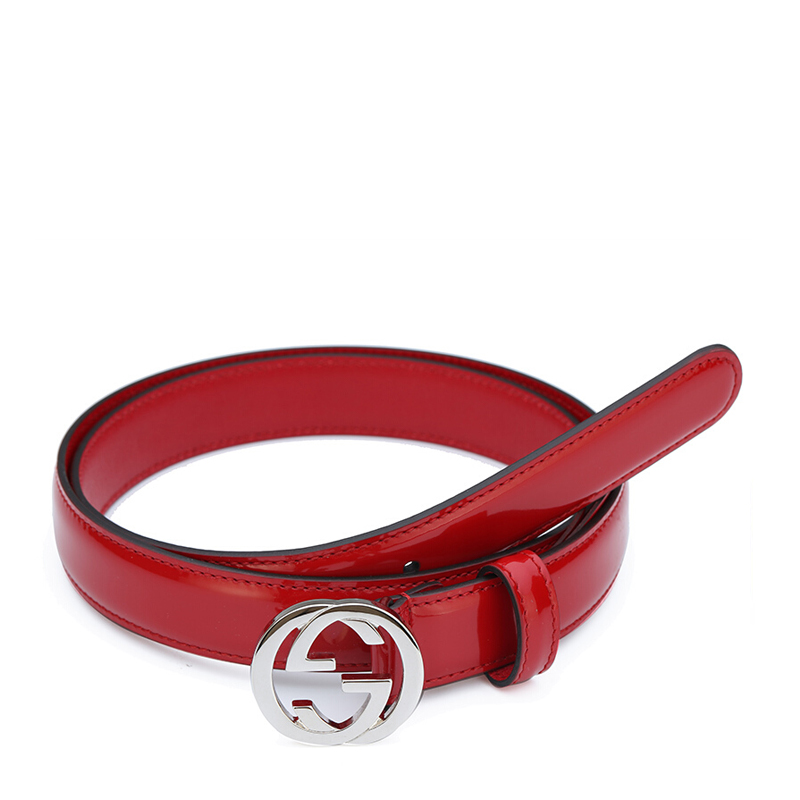 グッチ GUCCI レディース ダブルG レザーベルト 370717 DKE0N 6433
