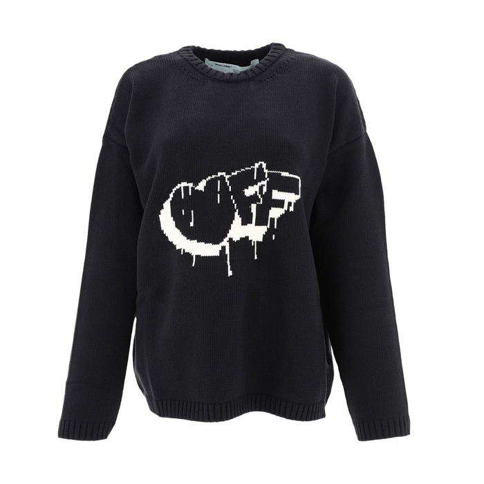オフホワイト OFF WHITE レディース ニットウエア 19FW OWHE017F19F9 4070 1001