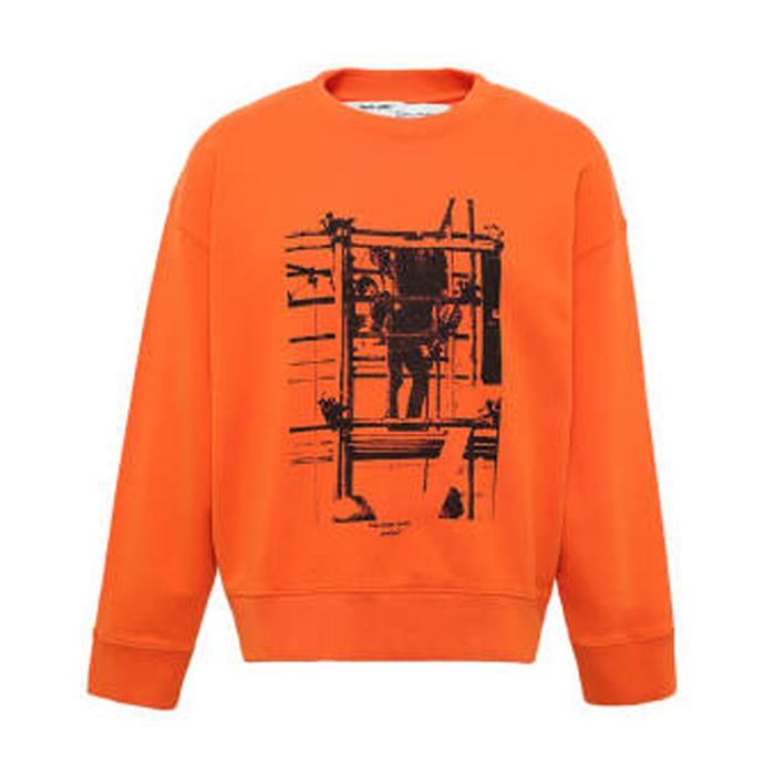 オフホワイト OFF WHITE メンズ スウェットシャツ OMBA035F19E300071910