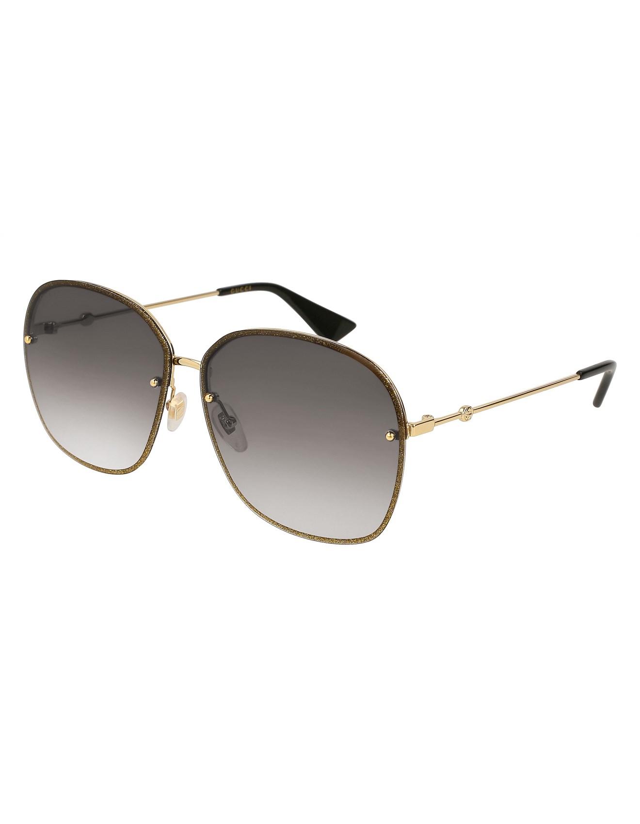 グッチ GUCCI SUNGLASS レディースサングラス GG0228S METAL 002
