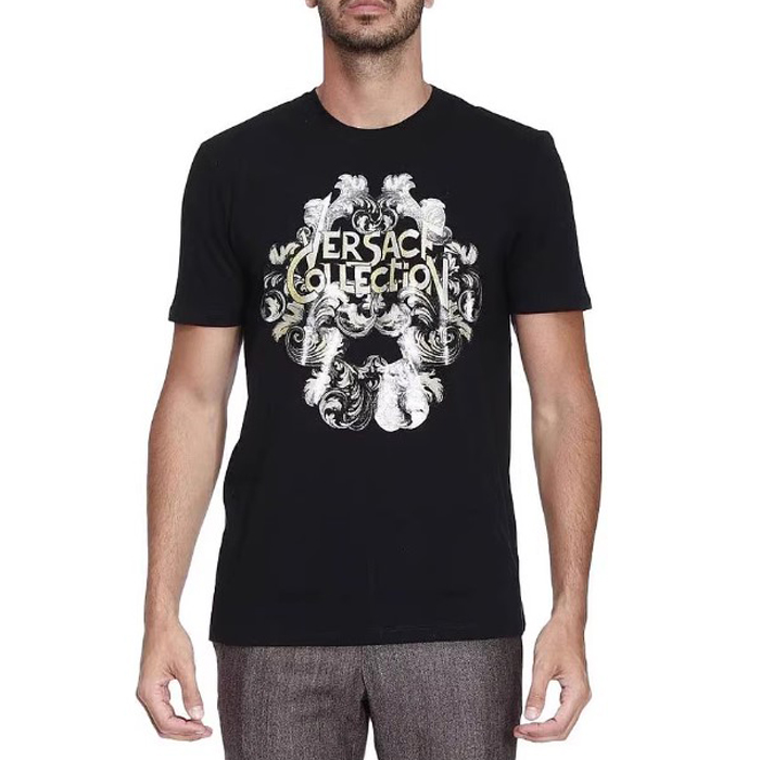 ヴェルサーチ VERSACE コレクション メンズ T シャツ  V800683 VJ00434 V7008