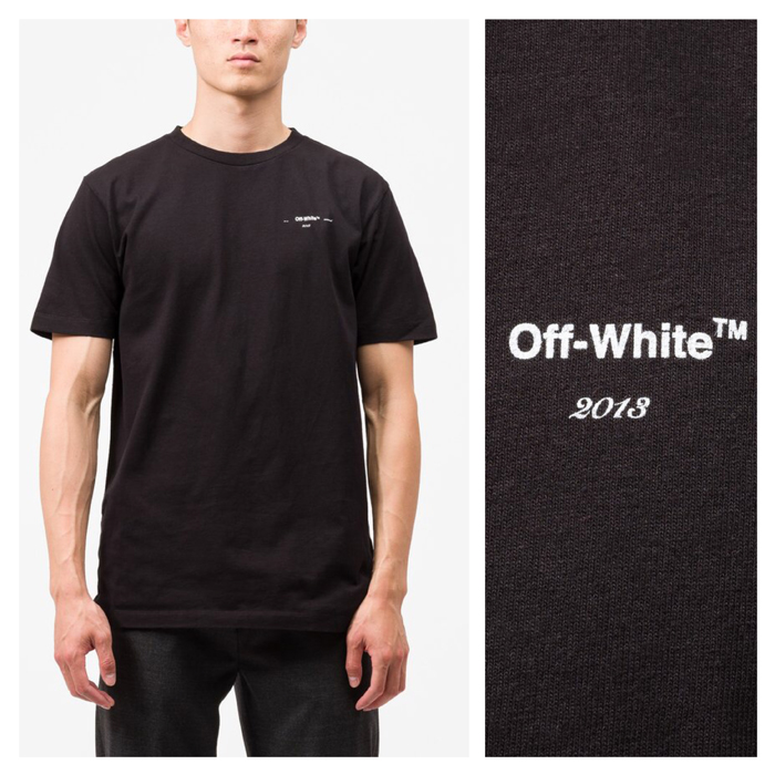 オフホワイト OFF WHITE メンズ Tシャツ 19FW OMAA027E1918 5019 1001