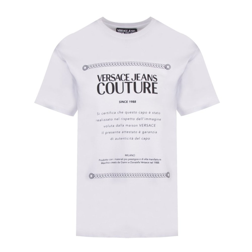 ヴェルサーチ VERSACE ジーンズ メンズ T シャツ B3GUA7TF 30171 003