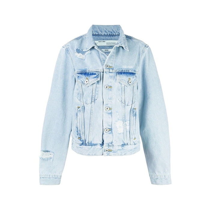 オフホワイト OFF WHITE レディース デニム ジャケット 19FW OWYE012F1977 3063 7101