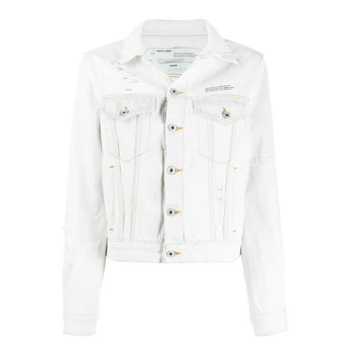 オフホワイト OFF WHITE レディース デニム ジャケット 19FW OWYE012F1977 3050 B800