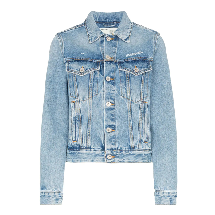 オフホワイト OFF WHITE レディース デニム ジャケット 19FW OWYE012E1977 3077 8700