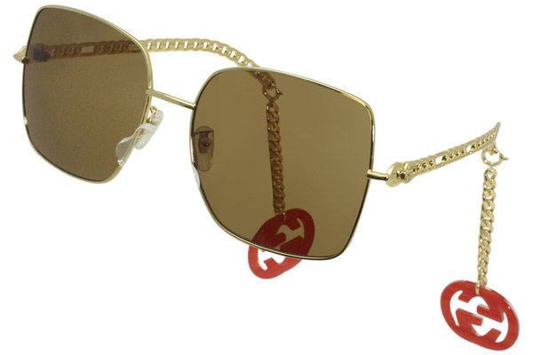 グッチ GUCCI SUNGLASS レディースサングラス GG0724S METAL 002