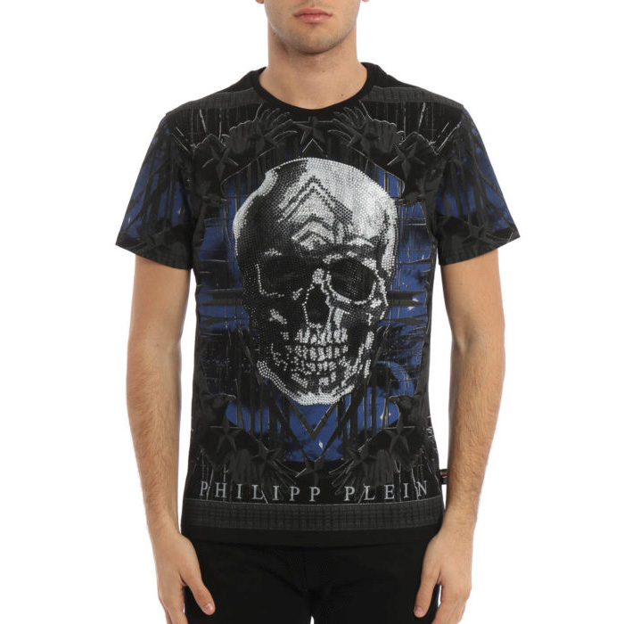 フィリッププレイン PHILIPP PLEIN メンズ Tシャツ HM34277902 BLACK