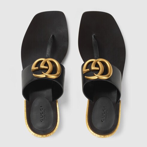 グッチ GUCCI レディース トングサンダル 418692 A3N00 1000