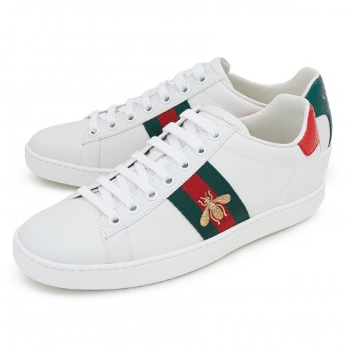 グッチ GUCCI ACE・エース エンブロイダリー付き ウィメンズ スニーカー 431942 02JP0 9064
