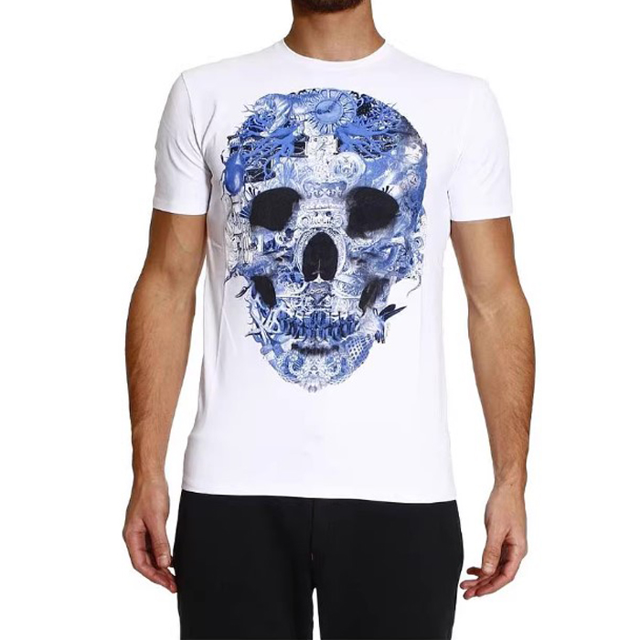 ジャストカヴァリ JUST CAVALLI メンズ T シャツ S01GC0228 N20543 100