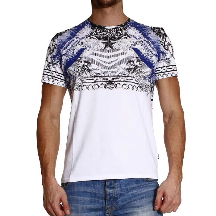 ジャストカヴァリ JUST CAVALLI メンズ T シャツ S01GC0254 N20663 100
