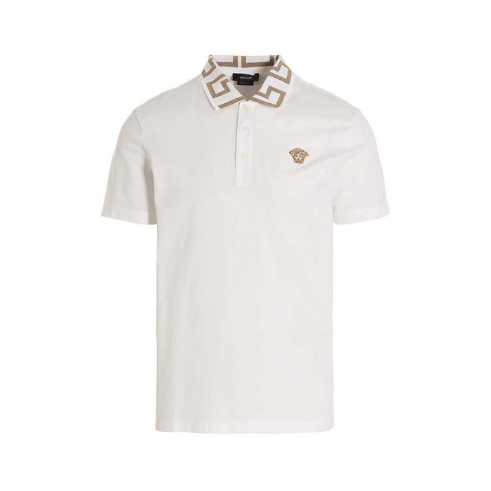 ヴェルサーチ VERSACE メンズ ショート ポロ A874021 A06199 1W000