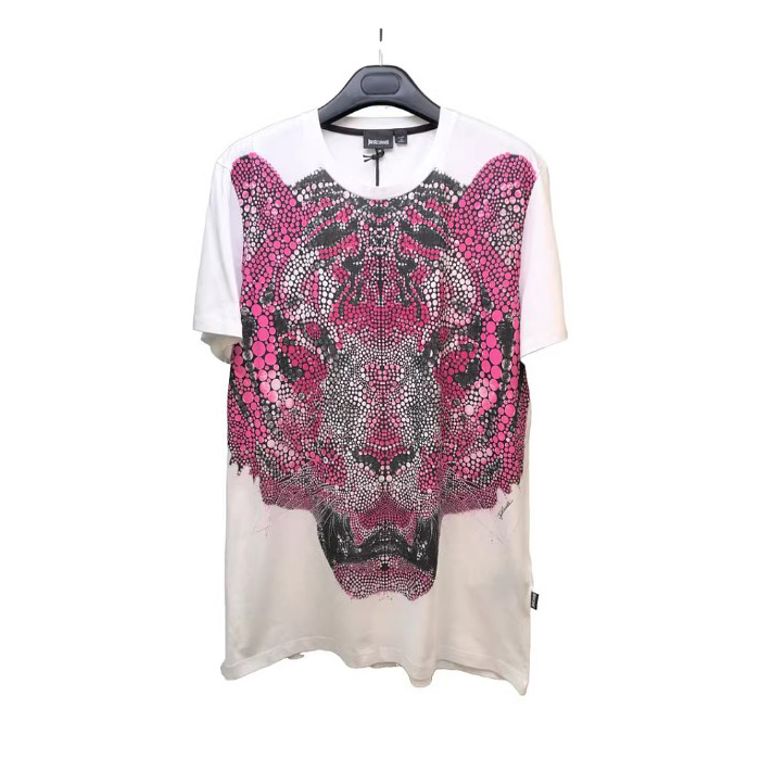 ジャストカヴァリ JUST CAVALLI メンズ T シャツ S01GC0255 N20663 100