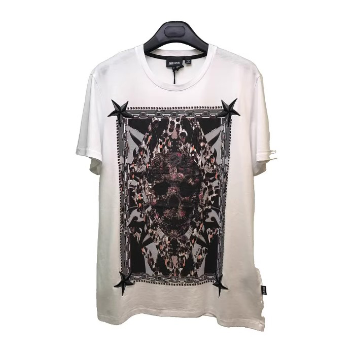 ジャストカヴァリ JUST CAVALLI メンズ T シャツ S01GC0256 N20663 100