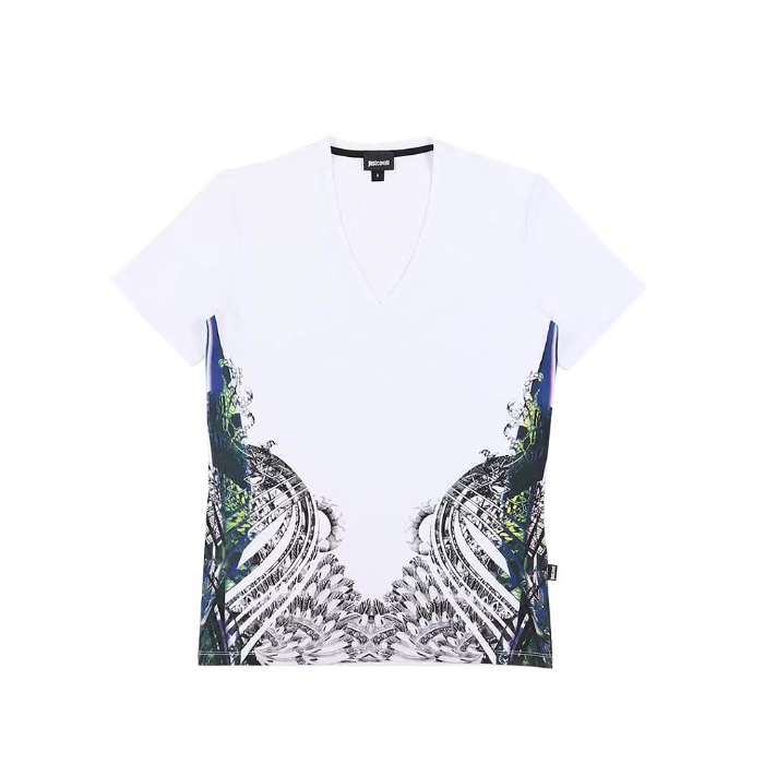 ジャストカヴァリ JUST CAVALLI メンズ T シャツ S01GC0304 N20543 100