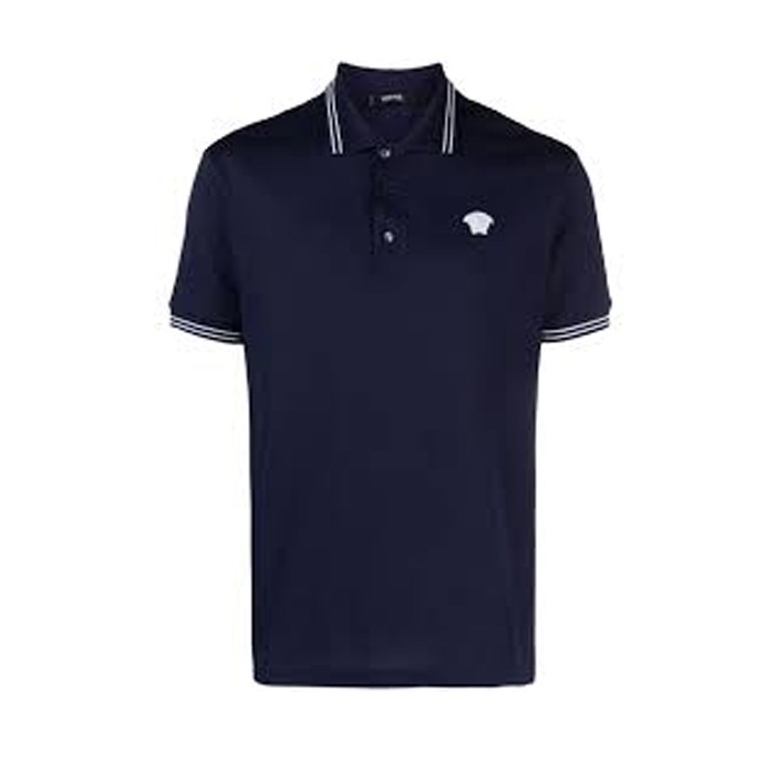 ヴェルサーチ VERSACE メンズ ショート ポロ 1013910 1A09860 1UI20