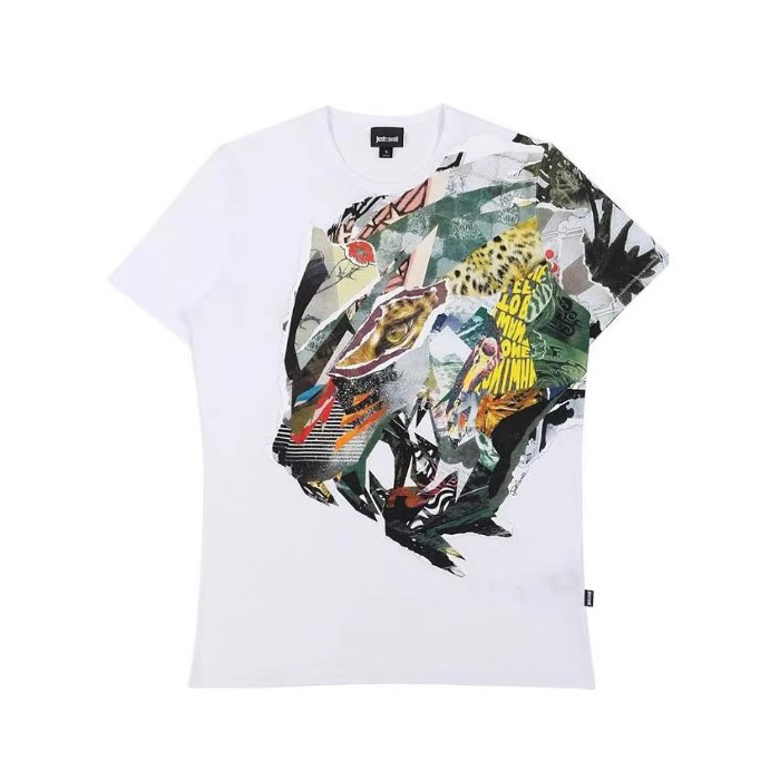 ジャストカヴァリ JUST CAVALLI メンズ T シャツ S01GC0319 N20663 100