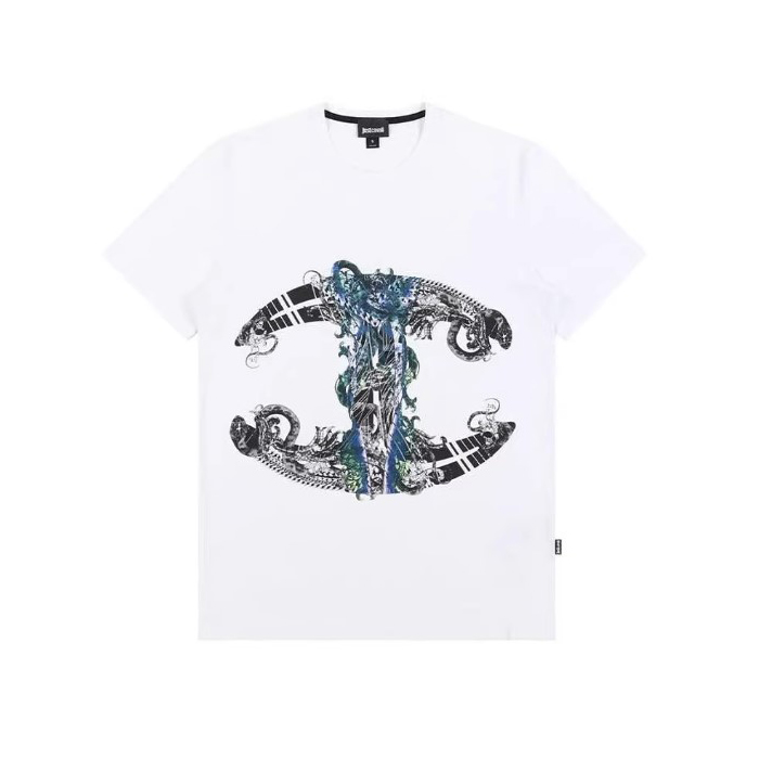 ジャストカヴァリ JUST CAVALLI メンズ T シャツ S01GC0325 N20543 100