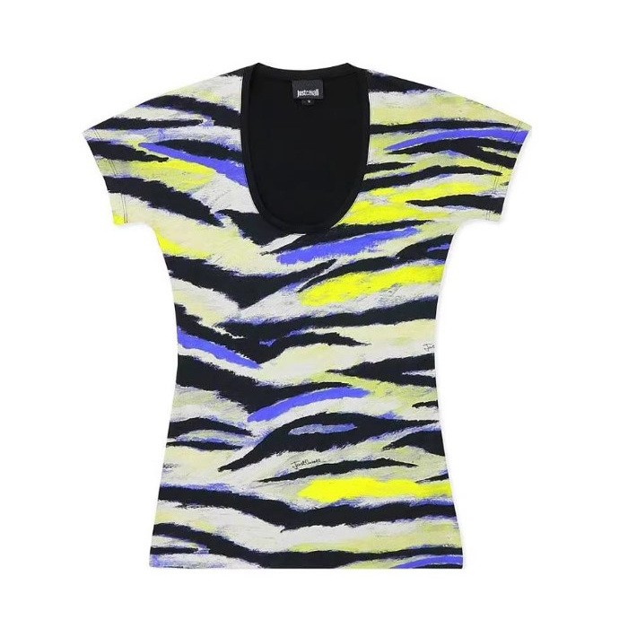 ジャストカヴァリ JUST CAVALLI レディース T シャツ S02GC0156 N20803 520S