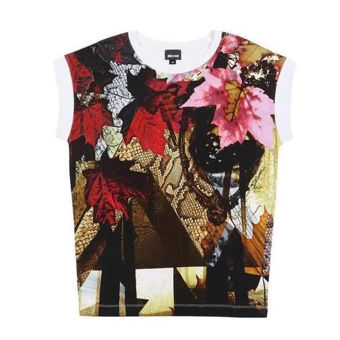 ジャストカヴァリ JUST CAVALLI レディース T シャツ S02GC0191 N20597 962